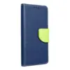 Fancy Book Case for iPhone 13 PRO Navy / Lime