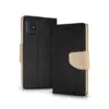 Fancy Book Case for iPhone 13 Pro Black/Gold