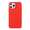 Hard Silicone Case for iPhone 13 Pro Red
