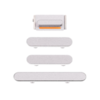 Side Buttons Set for Apple iPhone 13 Mini White
