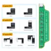 JC V1S/V1SE Face ID Activation Board til iPhone X-14PM + Face ID Tag-On flex kabler til iPhone X-12PM