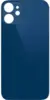 Bagglas til iPhone 12 i blå uden logo (Big Holes)