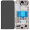 Samsung Galaxy S22 OLED skærm med ramme (Pink Gold) (Original)