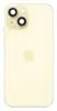 Back Glass for iPhone 15 Plus - OEM yellow