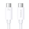 Baseus Superior Series 2 USB4 USB-C til USB-C kabel (240W) 1m - hvid