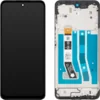 Motorola Moto G55 skærm med ramme - original (sort)