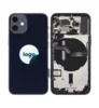 iPhone 12 Mini bagcover med small parts - Pull A (sort)