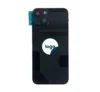 iPhone 14 bagglas med kameralinse + metalplade + Magsafe magnet - Pull A (Midnight)