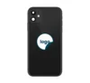 Back Housing incl. Charging Port and Small Parts for iPhone 11 - Pull A (Black)